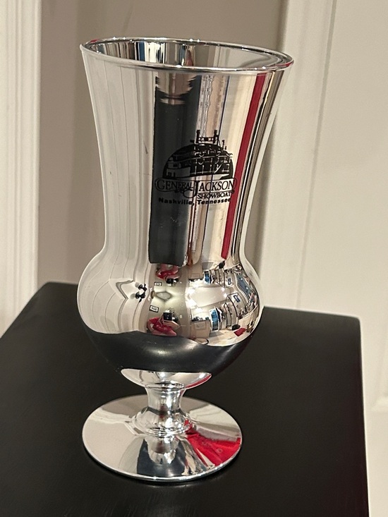 Silver tone Pedestal Home Accent General Jackson Showboat Nashville TN